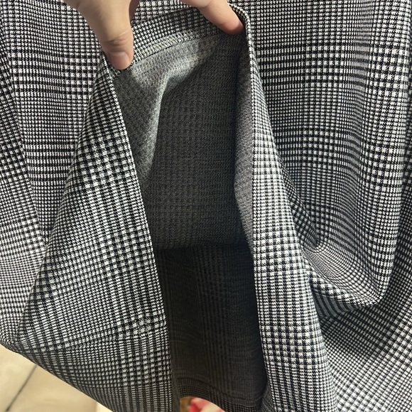 !SOLD! M&S COLLECTION Oversize A Line Skirt Collegiate Plaid Gartered Check Mini - Picture 5 of 5